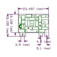 5 Piezas Modulo De Placa De 12 V 300 Ma Mini Ac-dc 110 V 120 V 220 V 230 V A 5