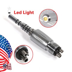 Dental LED 4 Hole/6-Hole Quick Coupler For KAVo Fiber Optic Handpiece