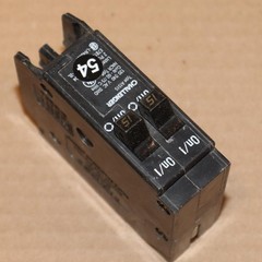 One Challenger A1515 Tandem 1 Pole 15 Amp Circuit Breaker BK#54