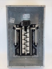 100 Amp 20-Space 40Circuit Main Breaker Indoor PlugOn Neutral Load Center Kit