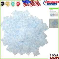 Oil Resistant Silica Gel Packets – 100 Packets for Effective Moisture Control