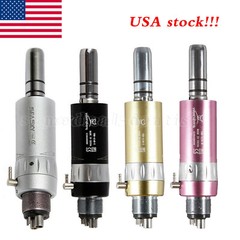 NSK Style Dental Slow Low Speed Air Motor Handpiece E-type 4holes Colors USA