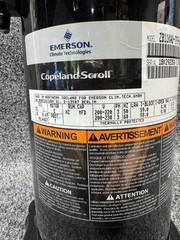 Copeland ZB11KAU-TF5-548 Scroll Compressor R290, 200-230V, 3 Phase