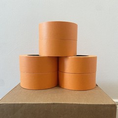 24 Rolls 2″ X 60 Yrds Orange Automotive Painters Masking Tape MADE IN USA