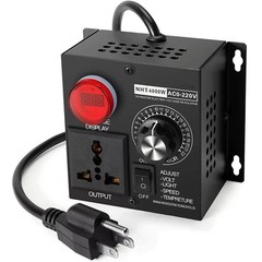 AC 110V/220V 4000W New SCR Electronic Voltage Regulator Fan Speed Controller