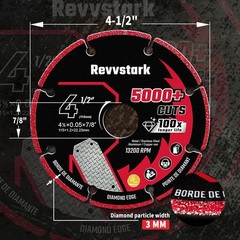 4 1/2 Inch Diamond Cutting Wheel, 4-1/2 Cut Off Wheel for Angle Grinder, 5000…