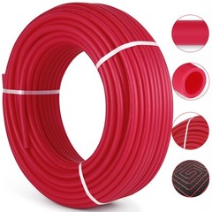 VEVOR1/2″ 900FT Oxygen Barrier Pex Tubing Pipe for Radiant Floor Heat Leak-Proof