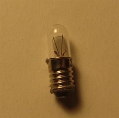 NOS Box of 100 pcs No 399 Subminiature Incandescent Lamp Bulbs 28V Screw Base