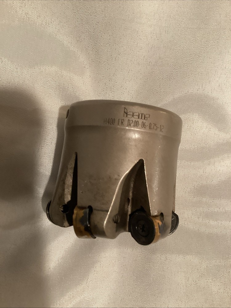 2” Iscar Indexable Face Mill, H400 FR D2.00-06-0.75-12