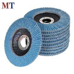 200 Pcs High Quality 4.5″ 40 Grit T29 Premium Zirconia Flap Disc Sanding Grnding