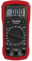 TekPower TP8233B Digital Multimeter AC DC Voltage DC Current Resistance Tester