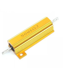 ‌50W Aluminum Housed Resistor 1Ω-100Ω Wirewound Industrial Grade‌