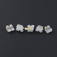 Orthodontic Bracket Ceramic Metal Slot Aesthetic Braces Roth 018 022 3M Clarity