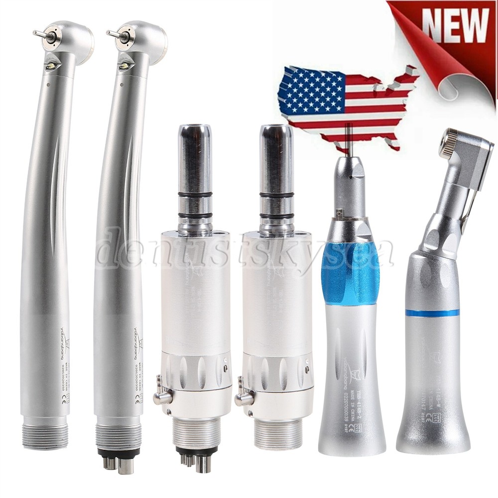 NSK Pana-Max Style Dental Fiber Optic LED /Low Speed Handpiece 2/4H Turbine YBM