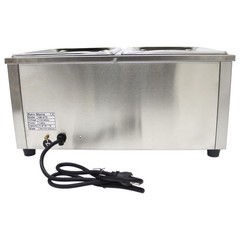 TechTongda 110V Commercial Hot Dog Steamer & Bun Warmer Long Service Life New
