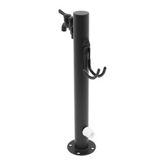 2-Outlets Outdoor Water Column Faucet Floor Mount Column Faucet Garden Faucet