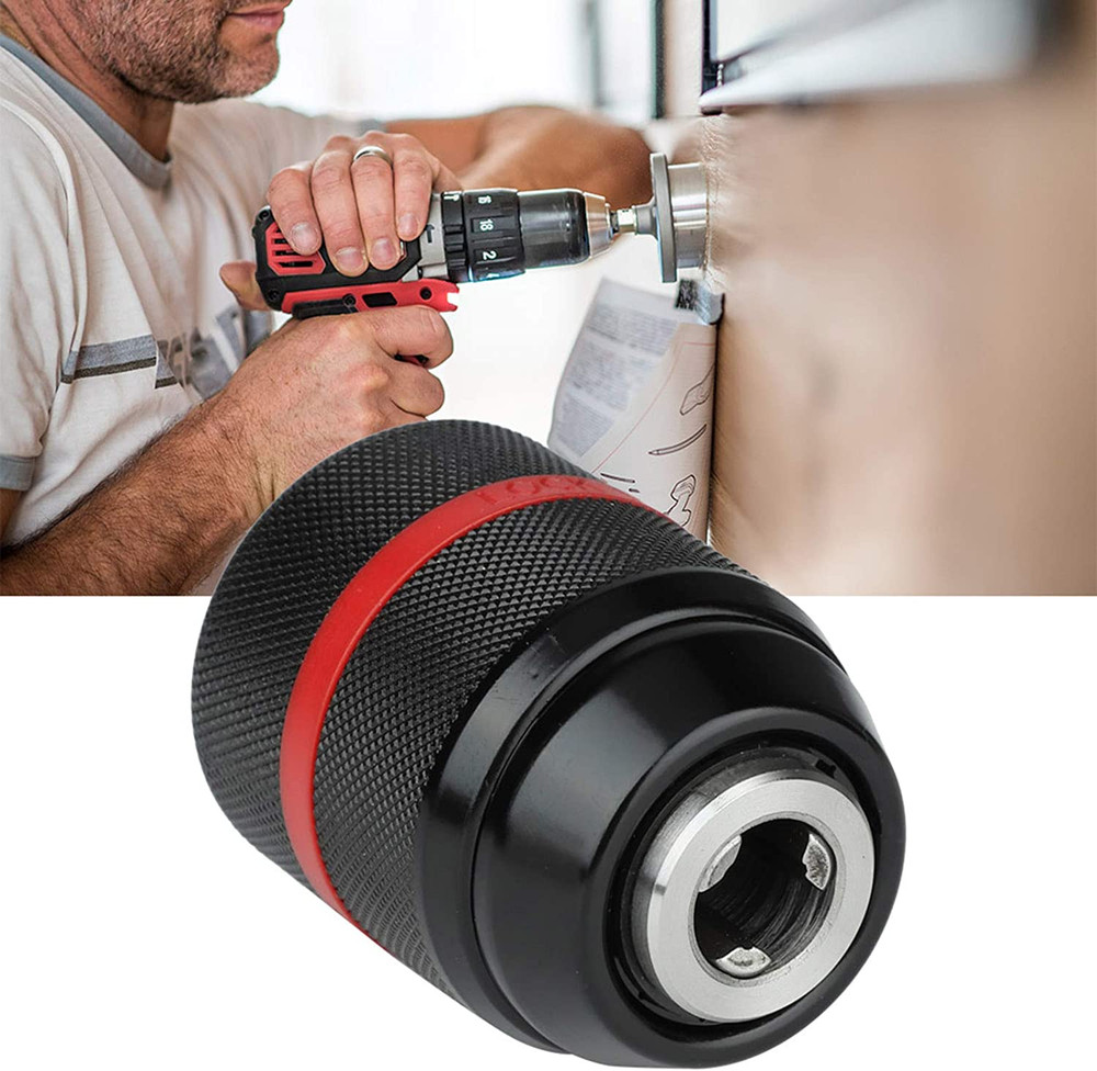Keyless Drill Chuck, Keyless Hand Drill Chuck 1/2-20UNF Mount 2~13Mm Keyless Sel