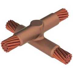 Erico Cadweld XBM2Q2Q Graphite Mold for Welding Cable to Cable with Handle Clamp