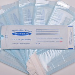 200Pcs 3.5 ” x 10 ” Dental Medical Self Seal Pouch Sterilization Bag Pouches