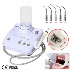 FDA SK-E1 Dental Ultrasonic Scaler 2*Bottles fit Woodpecker EMS / Handpiece icv