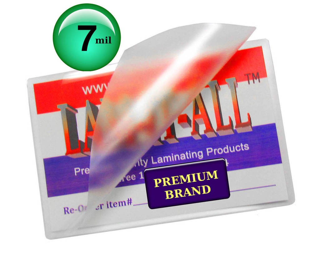 200/pack LAM-IT-ALL 7 Mil Letter size Hot Laminating Pouches 9 x 11-1/2, 9×11.5