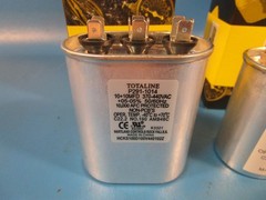 LOT OF 2 Totaline P291-1014, HVAC Capacitor, Run, Oval, 440 Volt, 10 MFD