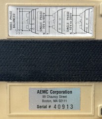 AEMC Corp. Digital Power Factor Meter Model 3900 Cat #139.100 **Read**