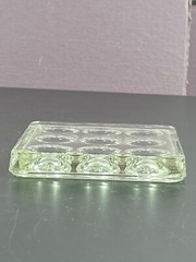 Pyrex Science 9 Well Depression Glass Spot Plates 722085 Vintage Brazil Corning