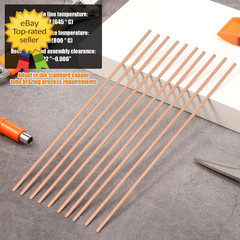 20PCS 15 Percent Silver Brazing Rods HVAC Refrigeration Copper Welding Rods