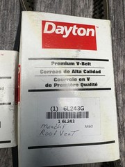 (MIXED LOT OF 14) DAYTON BELTS 6A147T 4L420T 4L250H 6A120G 3L280G 6L243G