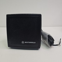 Motorola HSN4031B External Speaker 7.5W for mobile radios W Bracket & Hardware