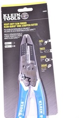 KLEIN TOOLS K12075 SLIM FORGED WIRE STRIPPER CUTTER CRIMPER NEW Electrical