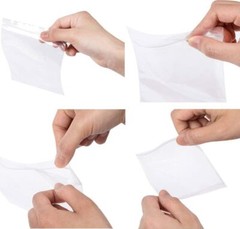 500 4×6 Reclosable Resealable Clear Zipper Plastic Bags 2Mil 4″x6″ inch