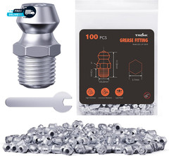 1/4″-28 Zerk Grease Fittings SAE Grease Nipples with Straight Grease Fittings