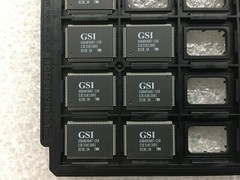 (3 PIECE LOT) GS84036AT-150, Cache SRAM, 128KX36, 10ns, CMOS, PQFP100