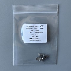 10Sets Dental Orthodontic Buccal Tubes 1st Roth 022 U3/L2 Molar Cov Bondable