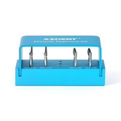 Kit de Fresas de Diamante para Zirconia FG 1.6mm para Turbina de Alta Velocidad