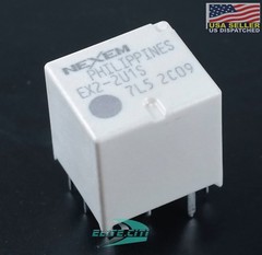 2pcs- EX2-2U1S, MFR= NEC/ Tokin, Automotive Relays, SPDT, Momentary, 12VDC, 30A