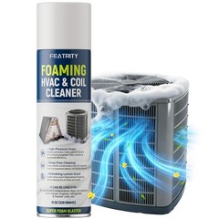 featrity Foaming AC Coil Cleaner: 19 Fl Oz (Pack of 1), White