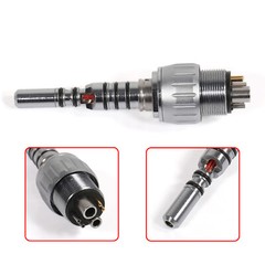 Dental LED 4 Hole/6-Hole Quick Coupler For KAVo Fiber Optic Handpiece