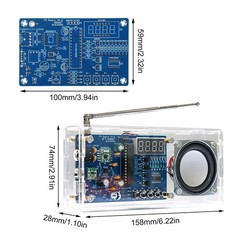 87.5-108MHz Digital FM Radio DIY Electronic Kit Soldering Practice Learning Kit