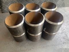 Welding COUPONSs, Pipe Beveled couponsS 3”IDx 2″ +/-1/8″ SCH 40 3 PAIRS