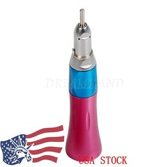 NSK Style Dental Low Speed Handpiece Straight Nosecone Standard E-Type Pink