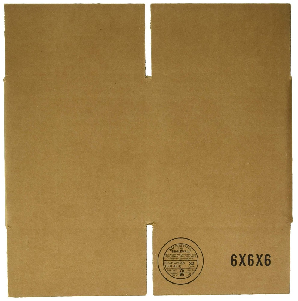 Box USA 6x6x6 Corrugated Shipping Bundle/25 inches, Original Version