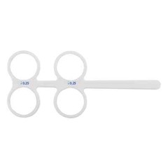 High Quality 4 Lens Plastic Optical Flip Up Ophthalmic Holder Eye Trainer Closer