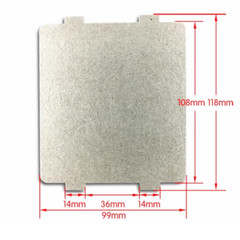 Microwave Oven Mica Sheet Universal high-temperature resistant Waveguide Cover