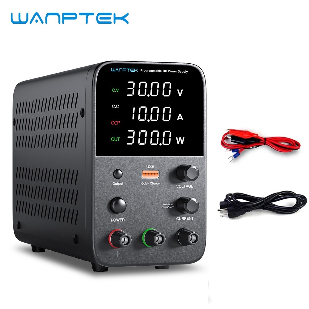WPS 0-30V 60V 0-5A 10A Adjustable Lab DC Power Supply Veriable Bench Switching