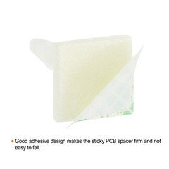 120 Pcs Adhesive PCB Spacer for Height 0.56″ Fits PCB Hole Dia 3mm to 3.2mm