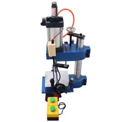 1100lbs/500kg Desktop Pneumatic Punch Press Machine with 2 Buttons & Foot Switch
