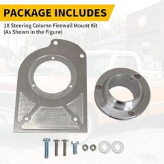 for 1967-1972 C10/C20/C30 Chevy Steering Column Firewall Mount | More durable al